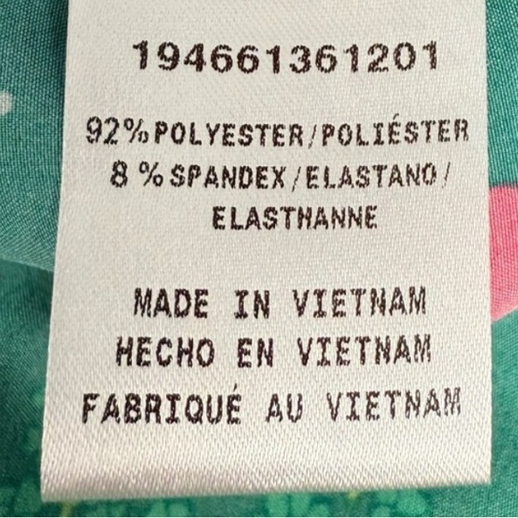 NWT Cherokee Christmas Dog Is Good XL Scrub Top Happy Holidogs Green Scrubs Dogs - Picture 7 of 7